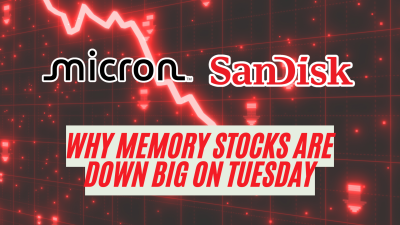 Why Micron, SanDisk & Memory Stocks Are Crashing Today