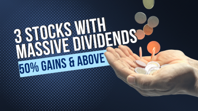 3 Dividend Stocks With Monster Yields Are Already Up 50% in 2026