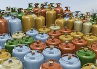 Helium tanks