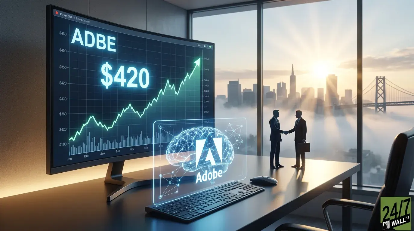 Adobe Could Reach $420 by Year-End as JPMorgan Sees a Buying Opportunity