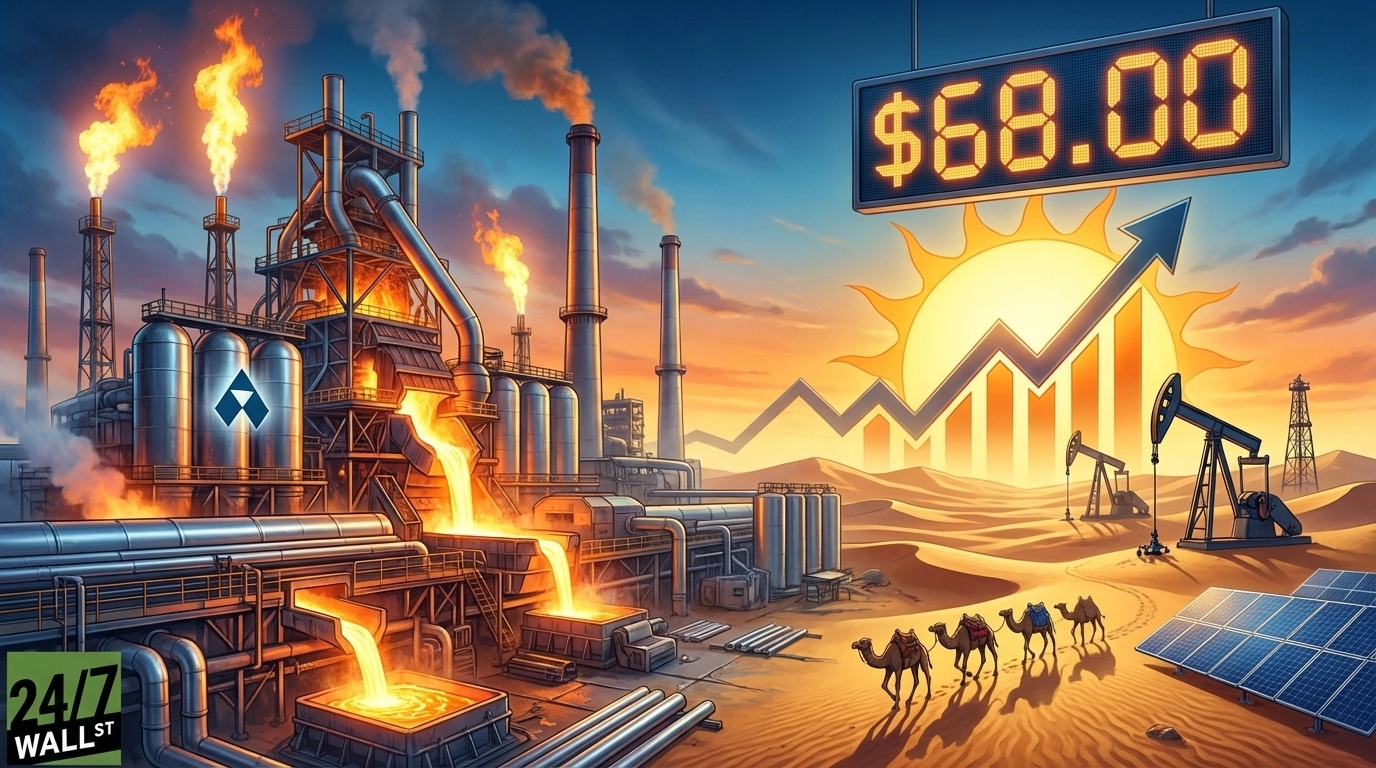 4 News Article Image Alcoa Price Prediction: Middle East Energy Outlook Pushes AA to $68