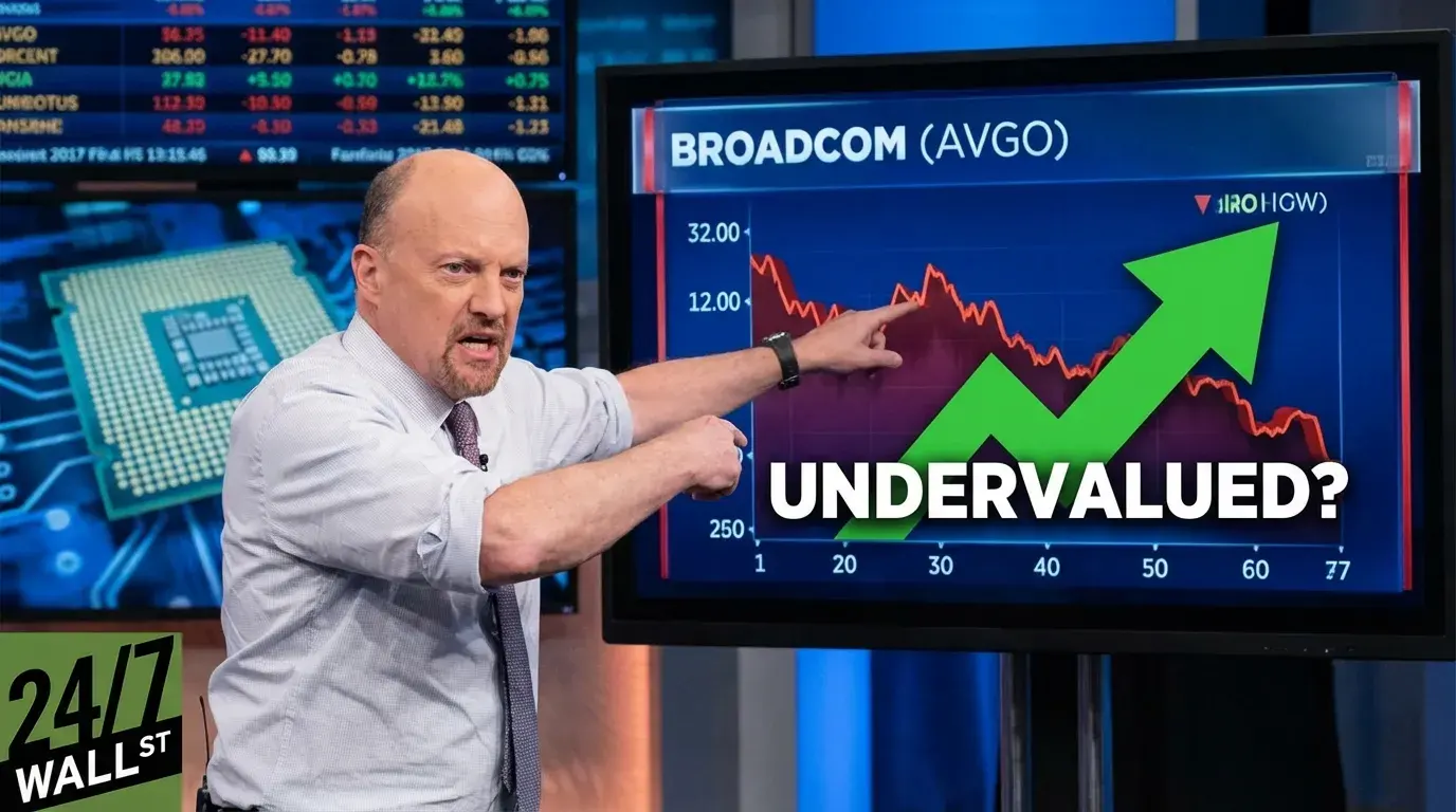 Cramer Names Broadcom "An Undervalued Stock", Despite Recent Declines