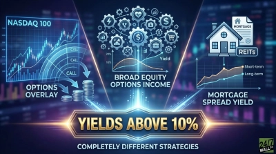 ETFs With Yields Above 10% Using Completely Different Strategies