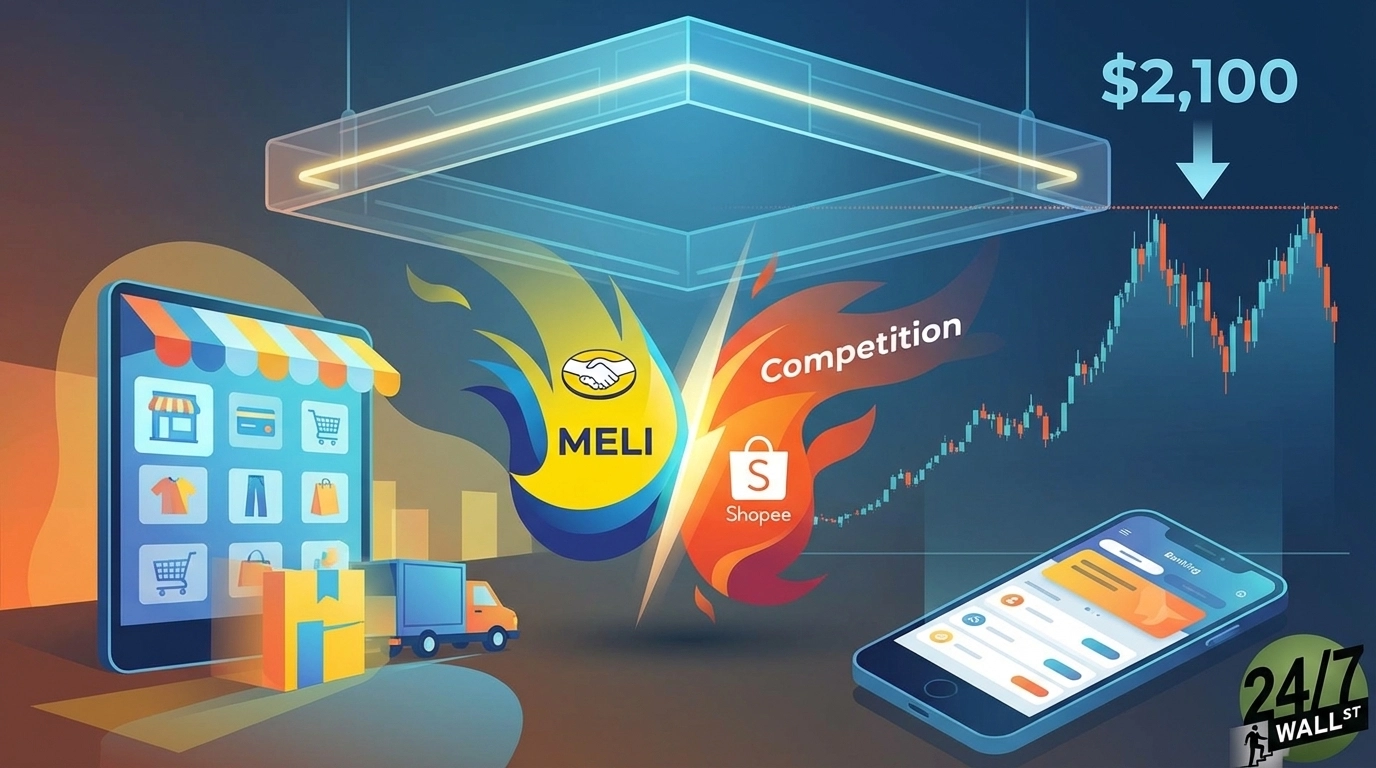 MercadoLibre's $2,100 Price Target: Can MELI Recover From Its 17% Monthly Slide?