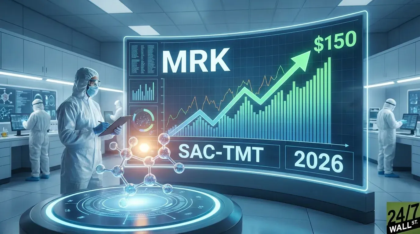 1 News Article Image Прогноз цен Merck: потенциал препарата Sac-TMT увеличивает MRK до 150 долларов