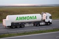 Ammonia Shipping Transportation By Cargo Truck
