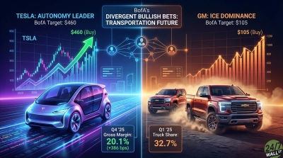 Tesla and General Motors: BofA Bets Big on Autonomy and ICE Dominance With Bold Price Targets