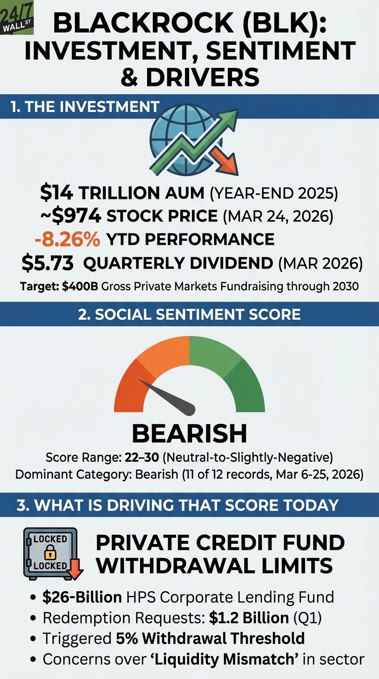 Reddit Turns Bearish on BlackRock After $1.2 Billion Private