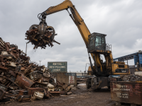 scrap metal yard