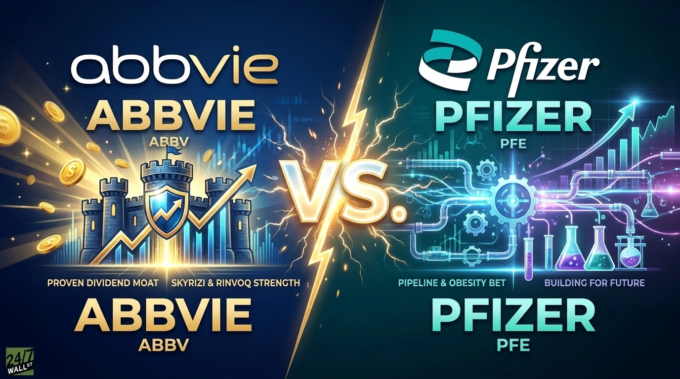 AbbVie vs. Pfizer: One Pharma Dividend Has a Moat — The Other Is Praying for a Pipeline Hit