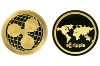 Ripple golden coin (XRP) Cryptocurrency. Ripple is a blockchain technology that acts as both a crypto currency and a digital payment network for financial transactions