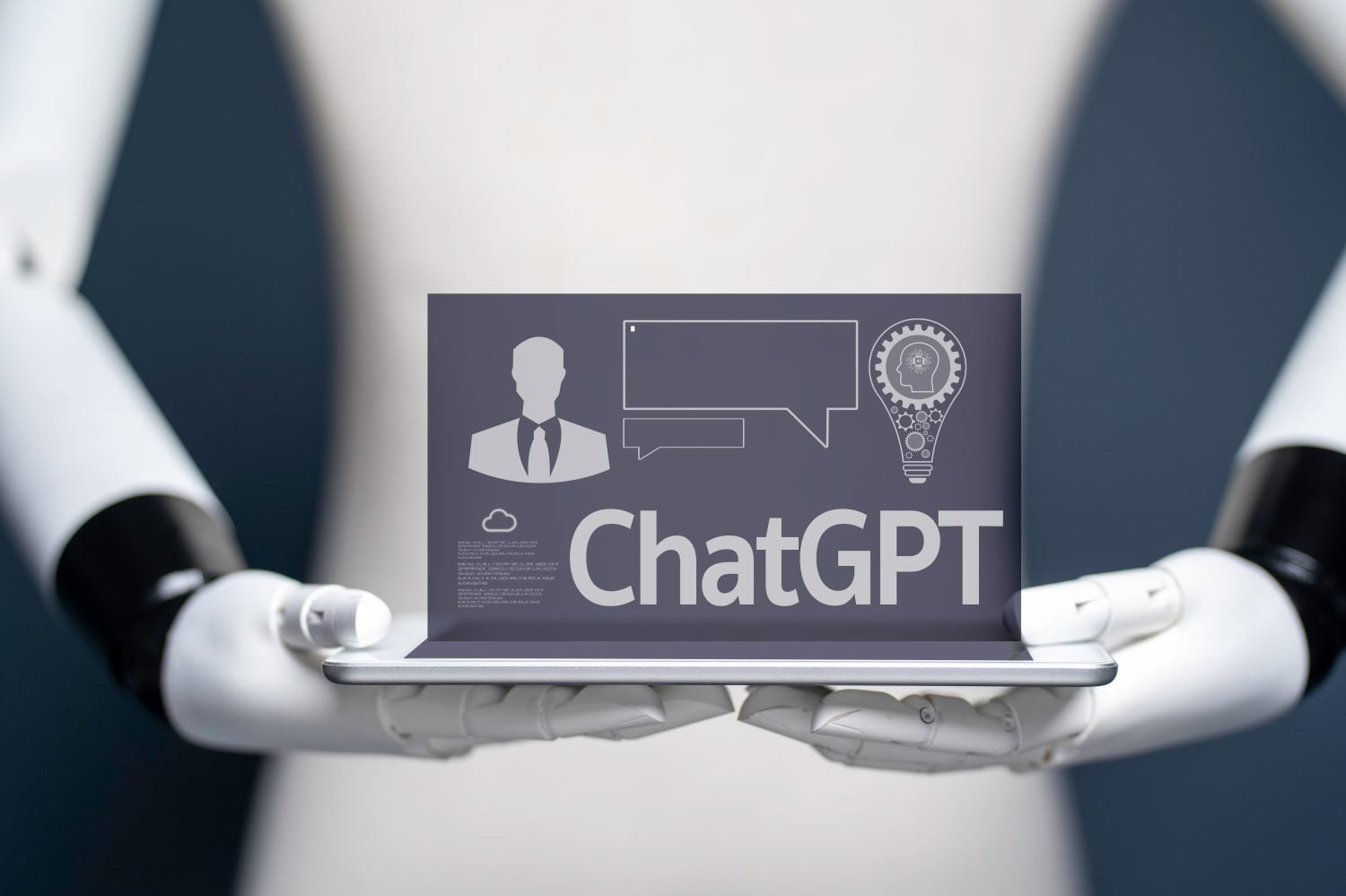 Chatgpt Artificial Intelligence Assist in answering customer questions through online websites. technology leap Intelligent software to interact effectively, future, business, communication, digital