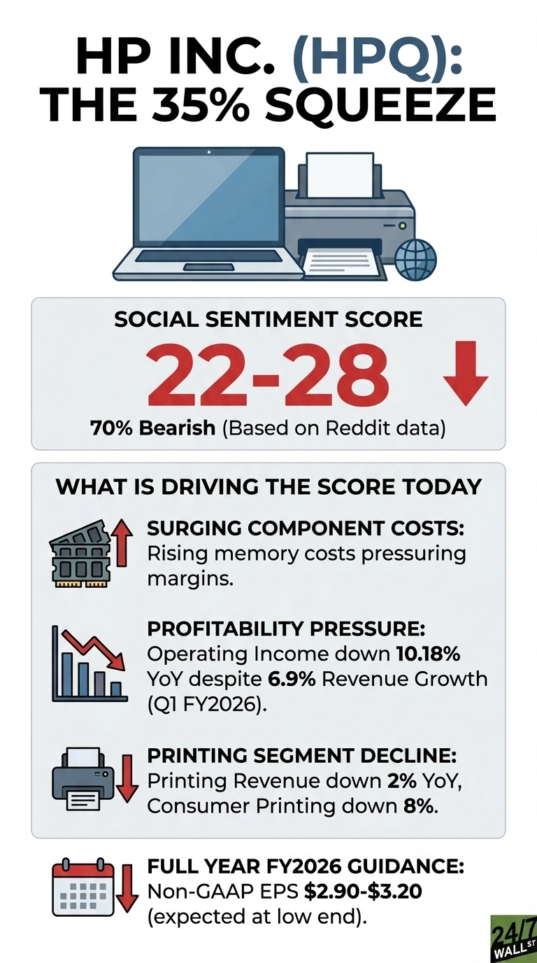 HP Shares Are Down 31% Over the Past Year Despite a Revenue 