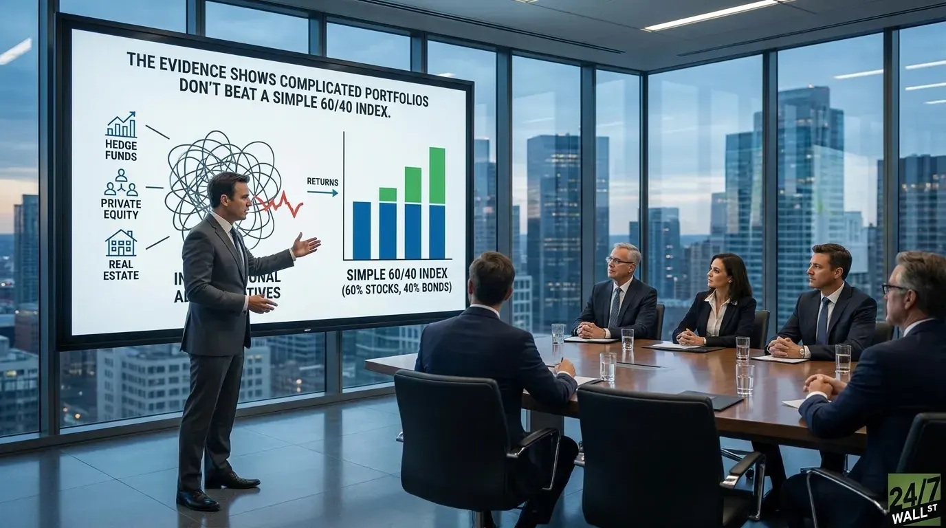 Investment Banker Reveals Why Pension Funds Choose Worse Returns Than a Simple 60/40 Index Portfolio
