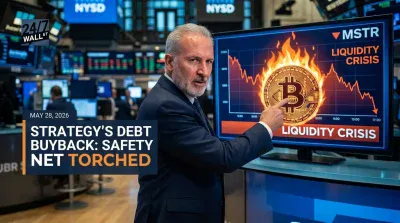 Peter Schiff: MicroStrategy’s ‘Smart’ Debt Buyback Just Torched 60% of Its Safety Net