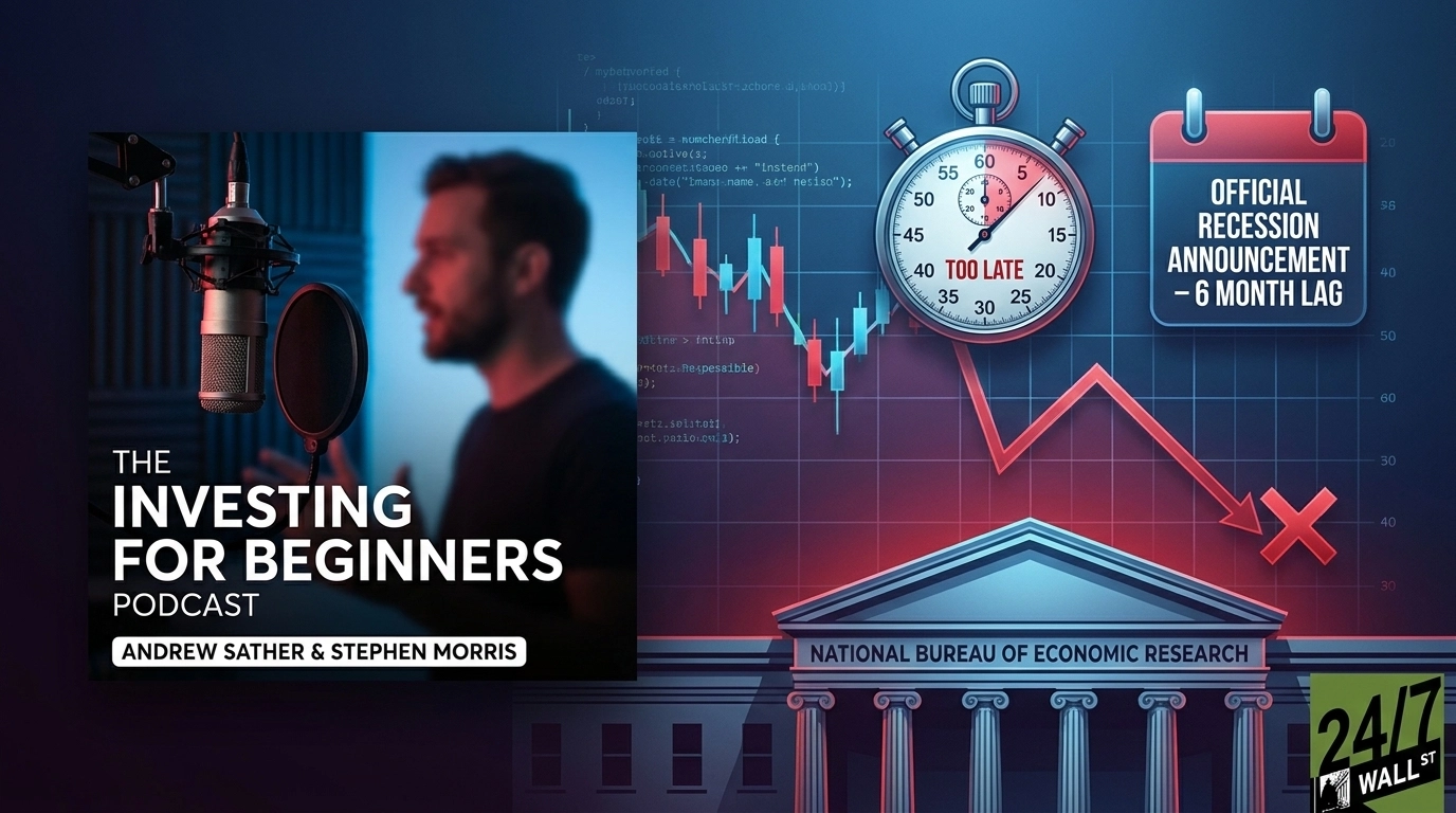 Worried About a Recession? Here’s Why Selling When Economists Call It is Already Too Late
