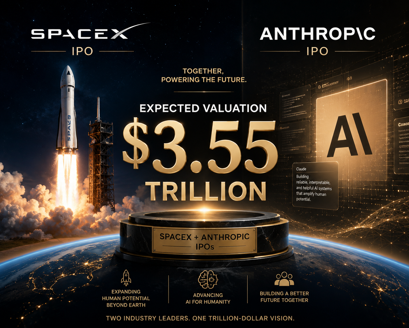 Can Wall Street Absorb $3.5 Trillion in New IPOs? SpaceX and Anthropic Could Trigger the Biggest Liquidity Stress Test
