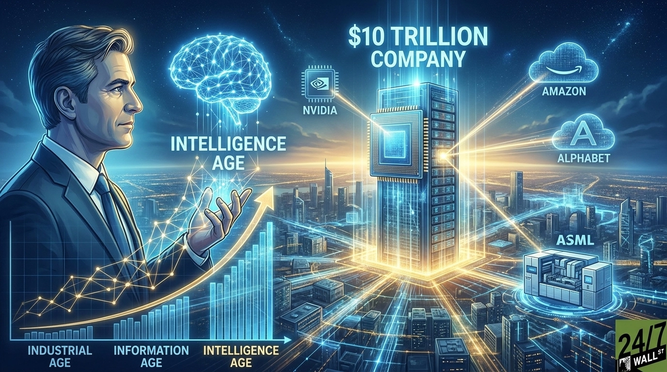 247wallst.com - Thomas Richmond - Billionaire Hedge Fund Manager: AI Could Produce the First $10 Trillion Company as We Enter the 'Intelligence Age'