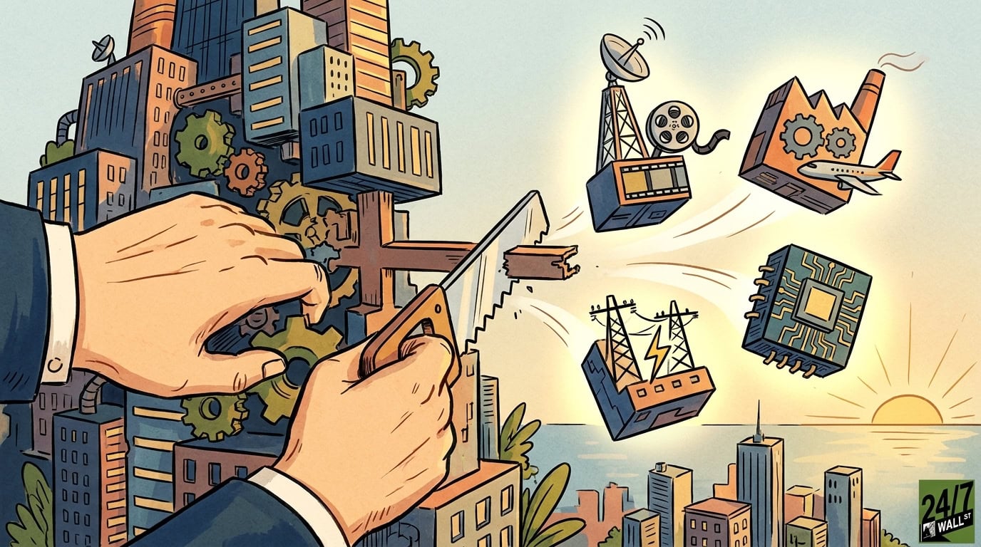 Comcast Just Split Itself Up: These 5 Conglomerates Could Be Next