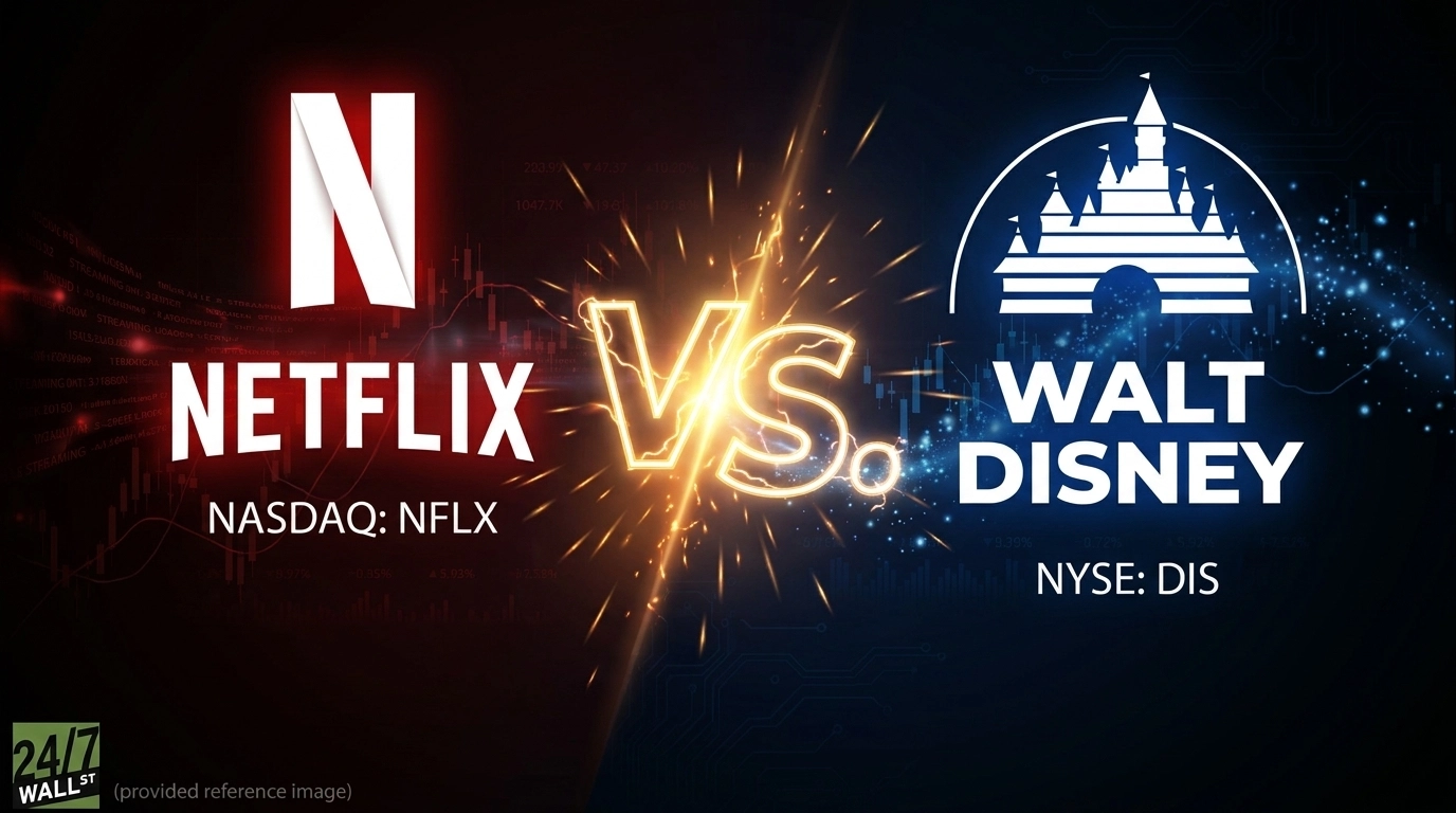 Netflix Vs. Walt Disney: Netflix Prints Cold Hard Cash While Disney Bleeds to Fund Parks and Linear Cable Remnants