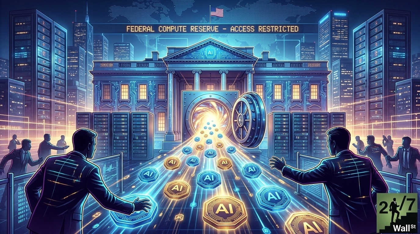 The White House Is Now Hoarding AI Tokens: How Government Compute Competition Reshapes the AI Trade