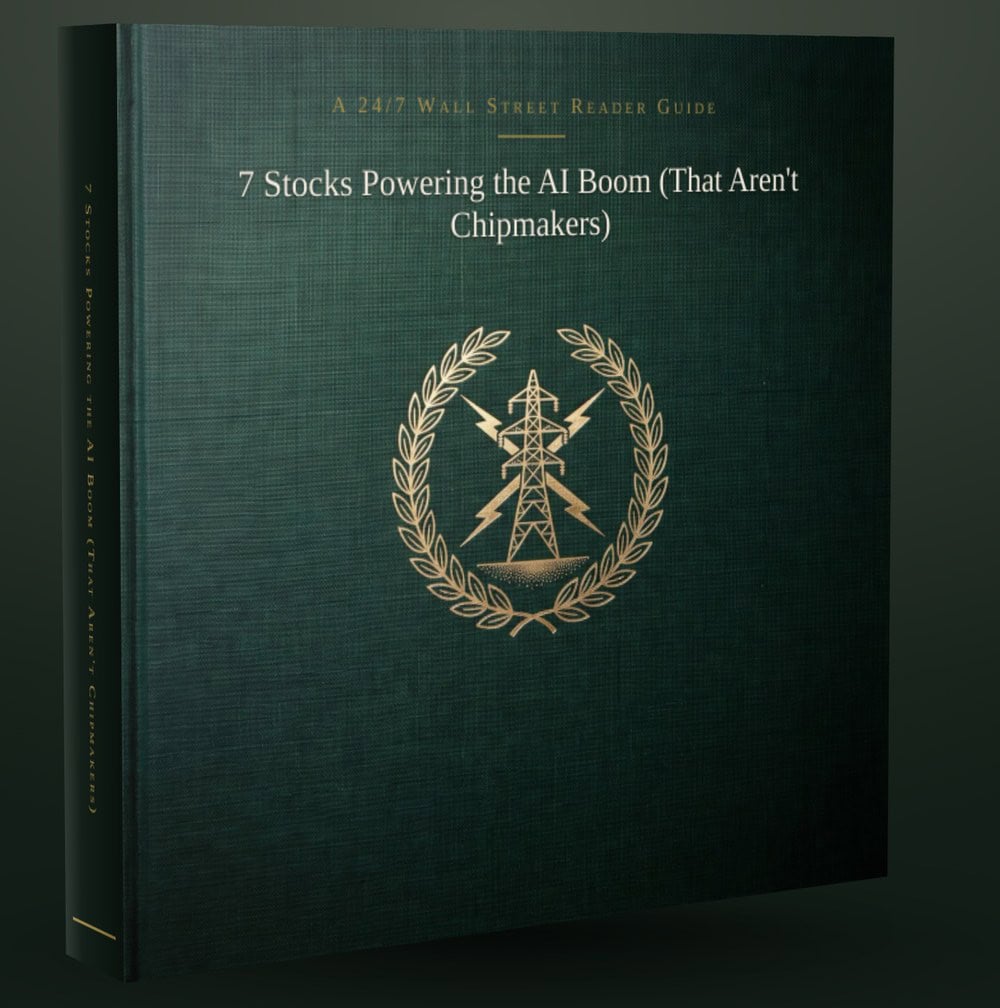 7 Stocks Powering the AI Boom (That Aren't Chipmakers) book cover