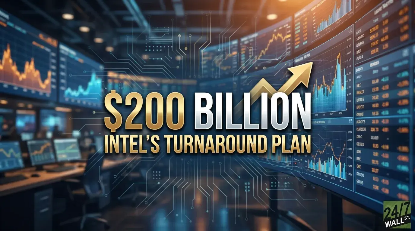 Intel’s $200 Billion Turnaround Plan Is Under the Microscope