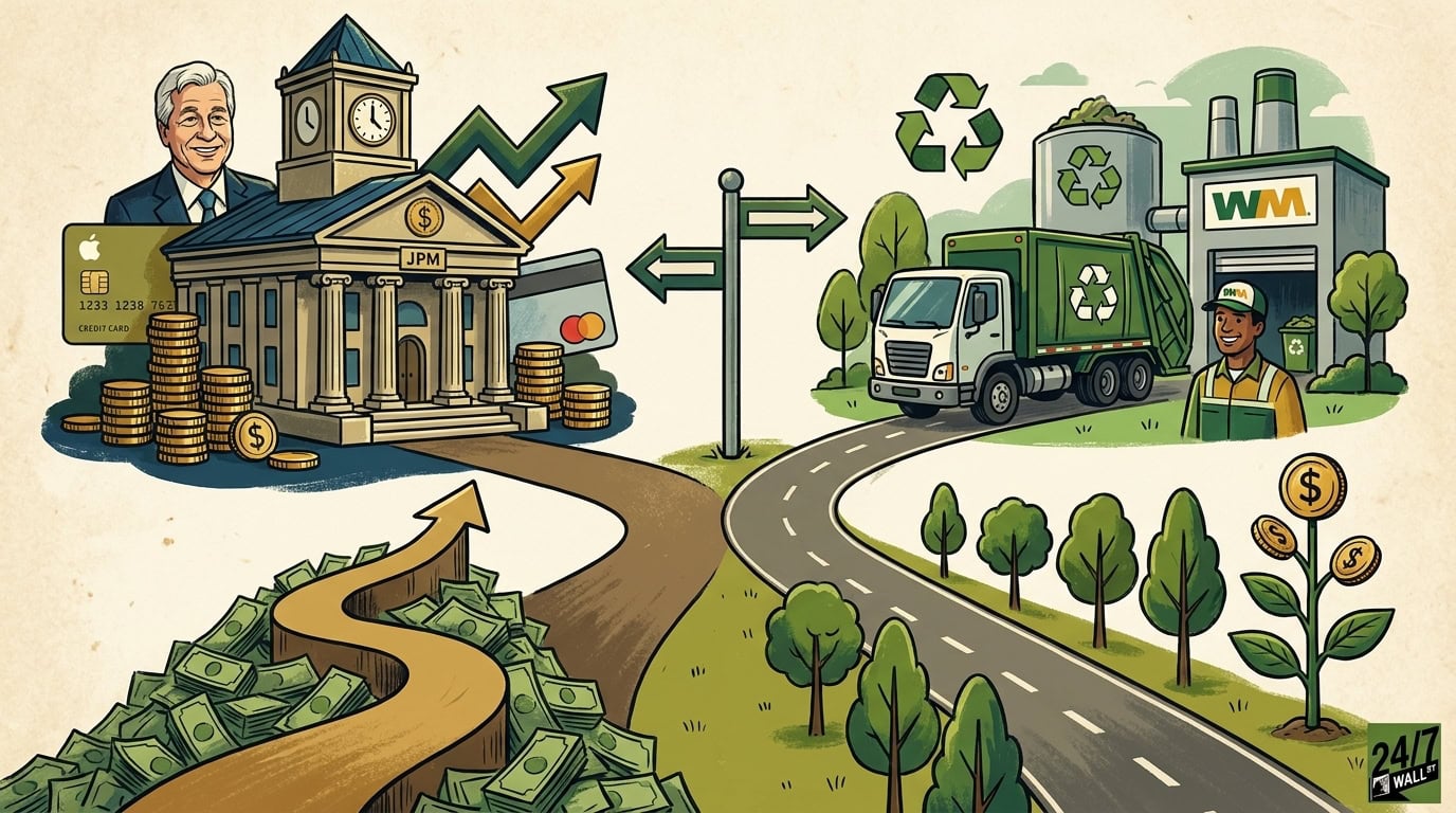 JPMorgan or Waste Management: Where’s the Smart Money Now?
