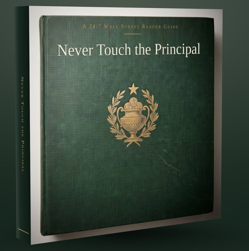 Never Touch the Principal book cover