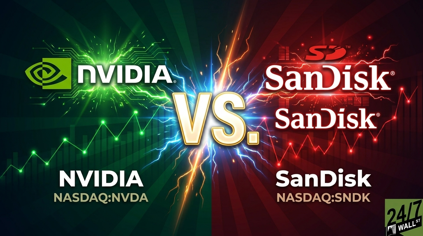 Nvidia vs. SanDisk: 1 Valuation Gap Jim Cramer Says Is the Most Insulting Trade in Semiconductors Right Now