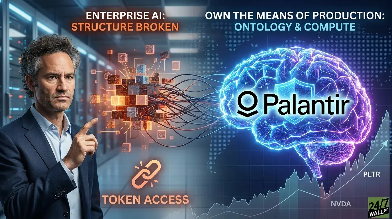 Palantir CEO: “Something Has Gone Completely Wrong” In AI. Alex Karp Says Enterprises Are Paying To Lose Their Competitive Edge