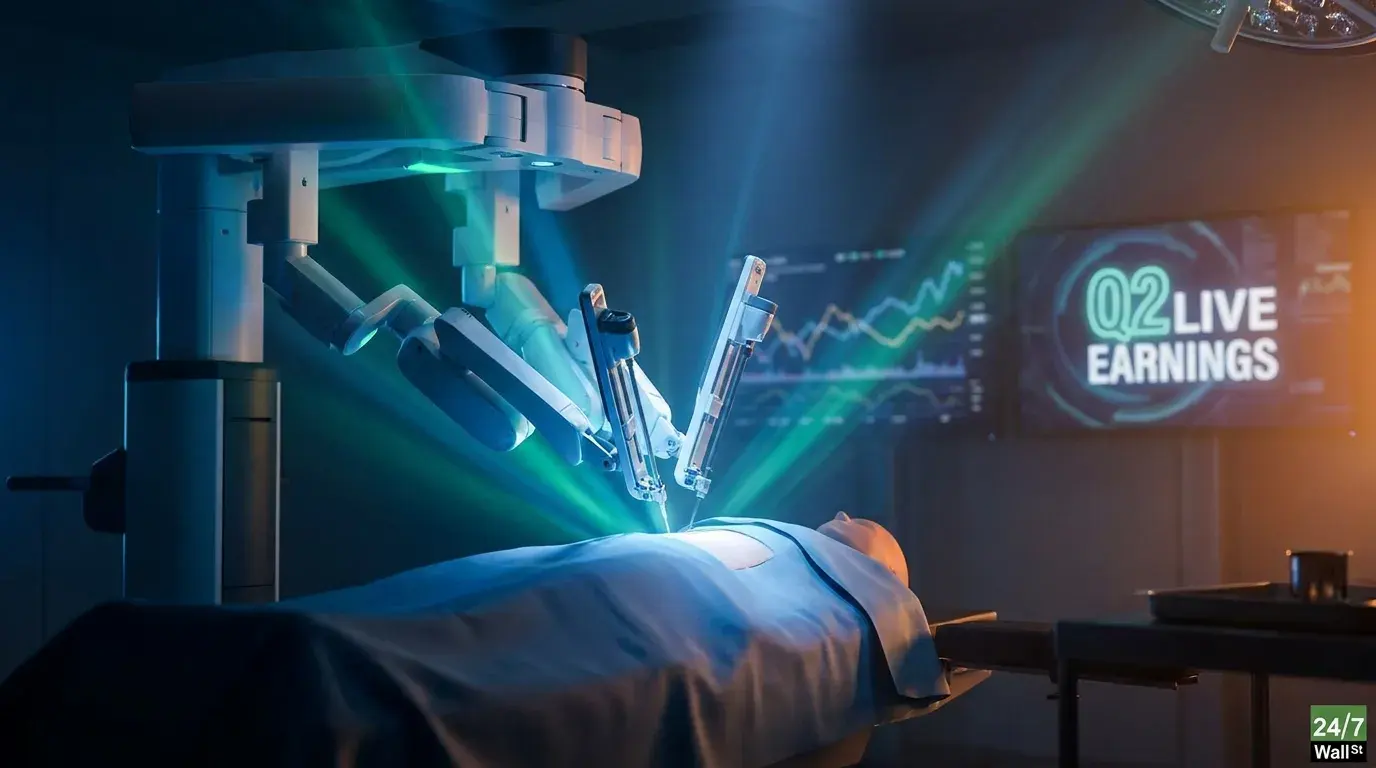 Live: Will Intuitive Surgical Smash Tonight’s Q2 Earnings After 29% YTD Decline?