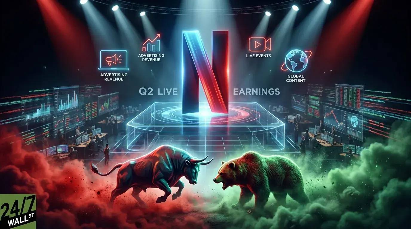 Live: Will Netflix’s Q2 Earnings Tonight Spark a Rebound for the Stock?