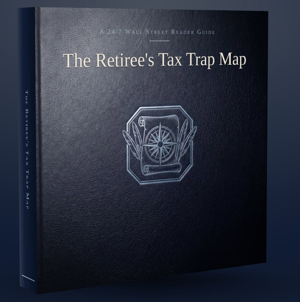 The Retiree's Tax Trap Map book cover