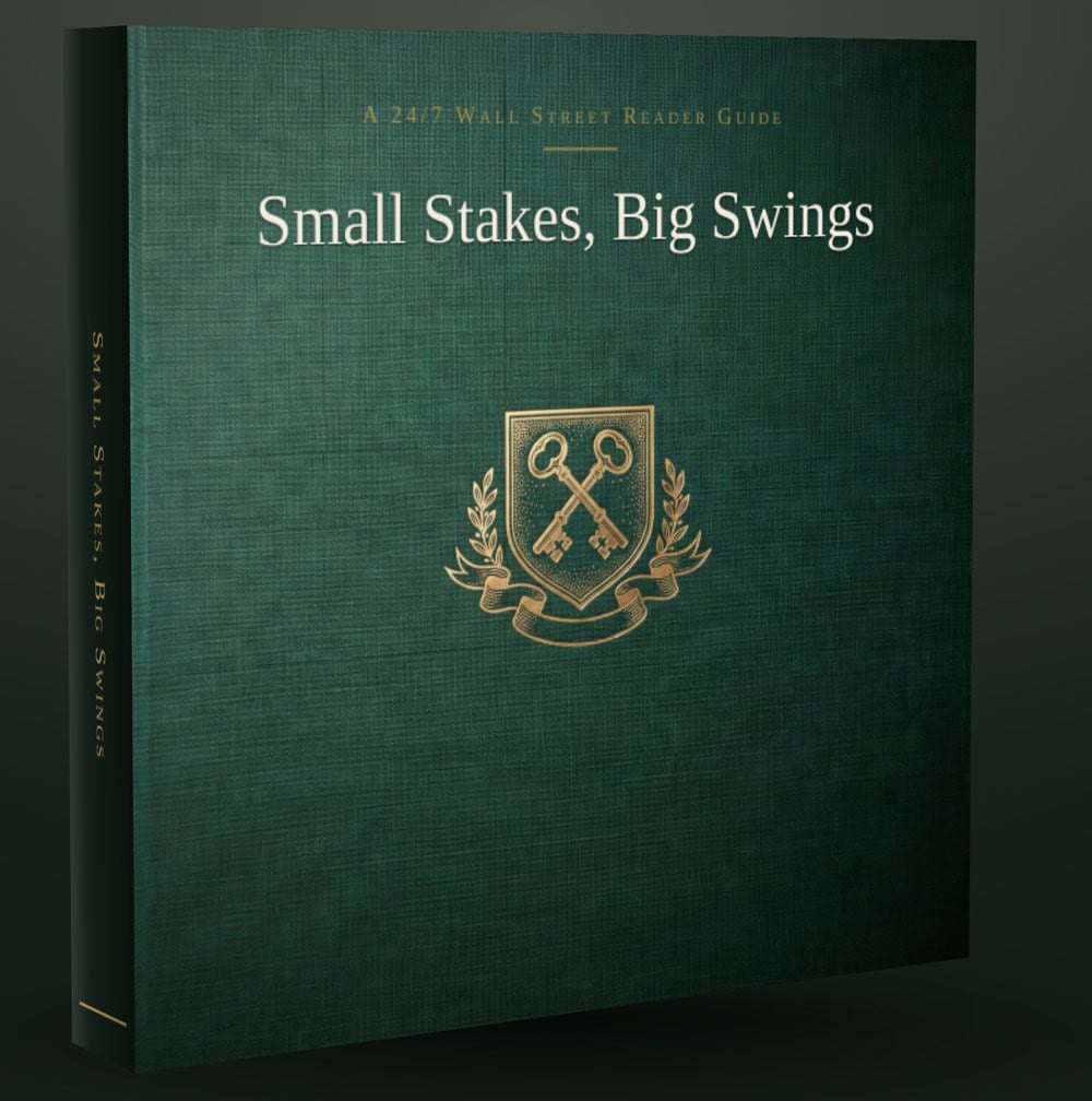Small Stakes, Big Swings book cover