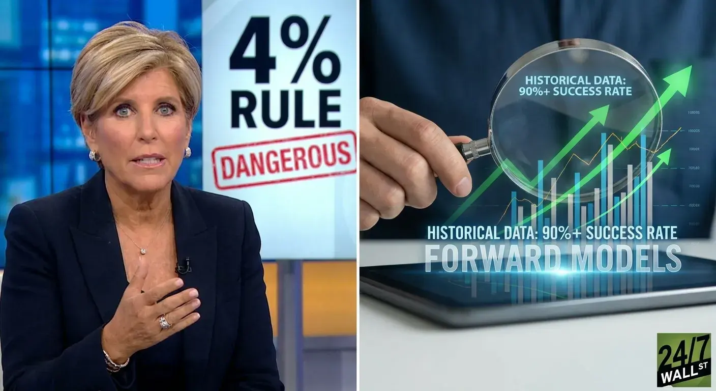 Suze Orman Calls the 4% Rule ‘Dangerous’ — But the Data Tells a Different Story