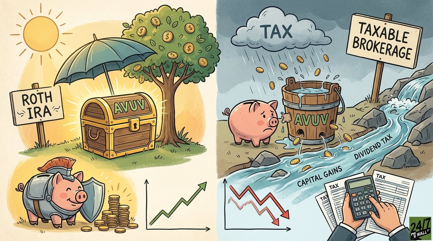 The Case for Holding AVUV in Your Roth IRA