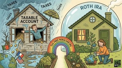 The Tax Math That Makes VXUS Worth $2,184 More Inside a Roth IRA