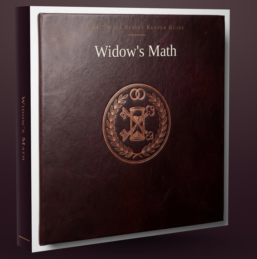 Widow's Math book cover