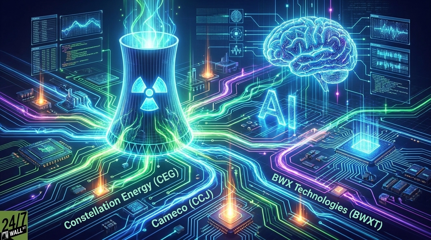 3 Nuclear Energy Stocks Powering the AI Boom in August