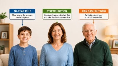 8 Ways a 401(k) Can Pay Out, Depending on Who Inherits It