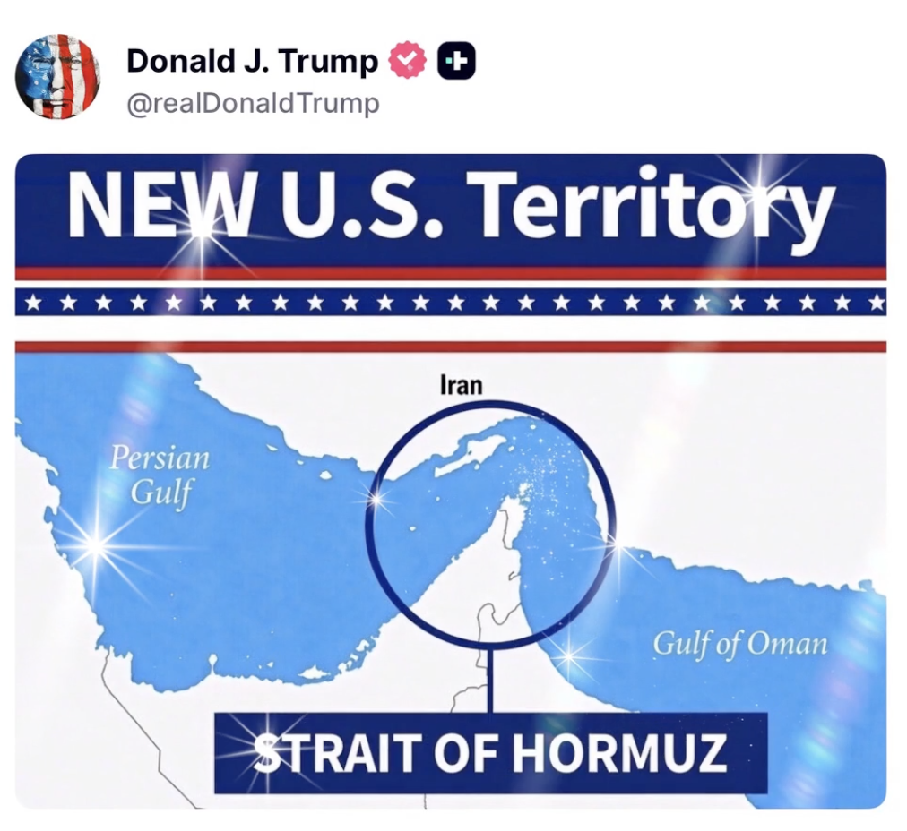 President Trump Truth Social post