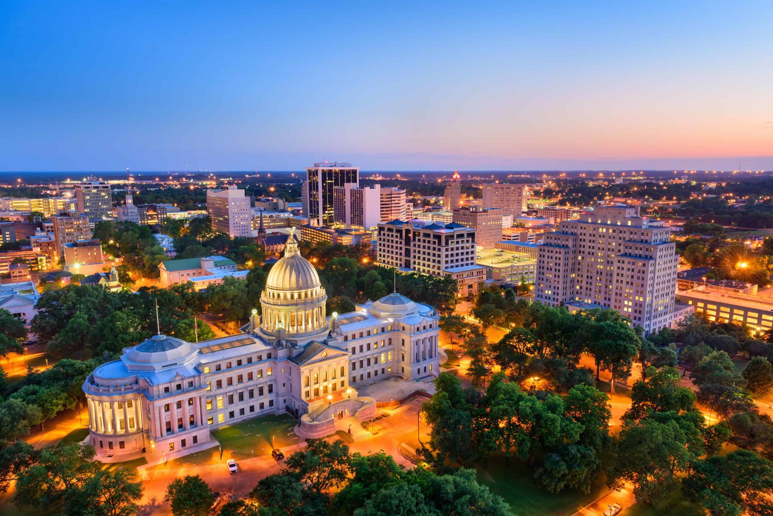 Mississippi | Jackson Mississippi Skyline