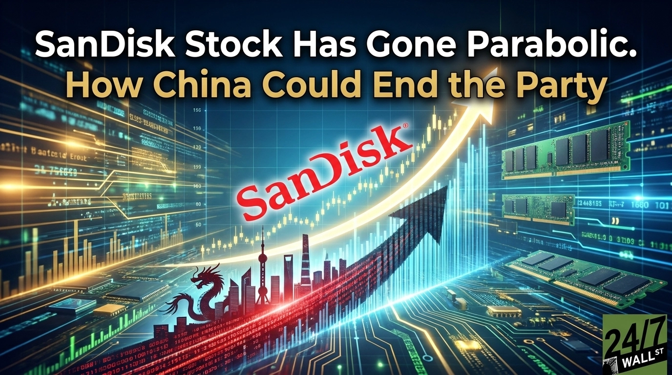SanDisk Stock Has Gone Parabolic. How China Could End the Party
