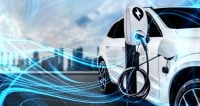 EV charging station for electric car