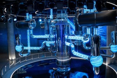 A water-water nuclear reactor model