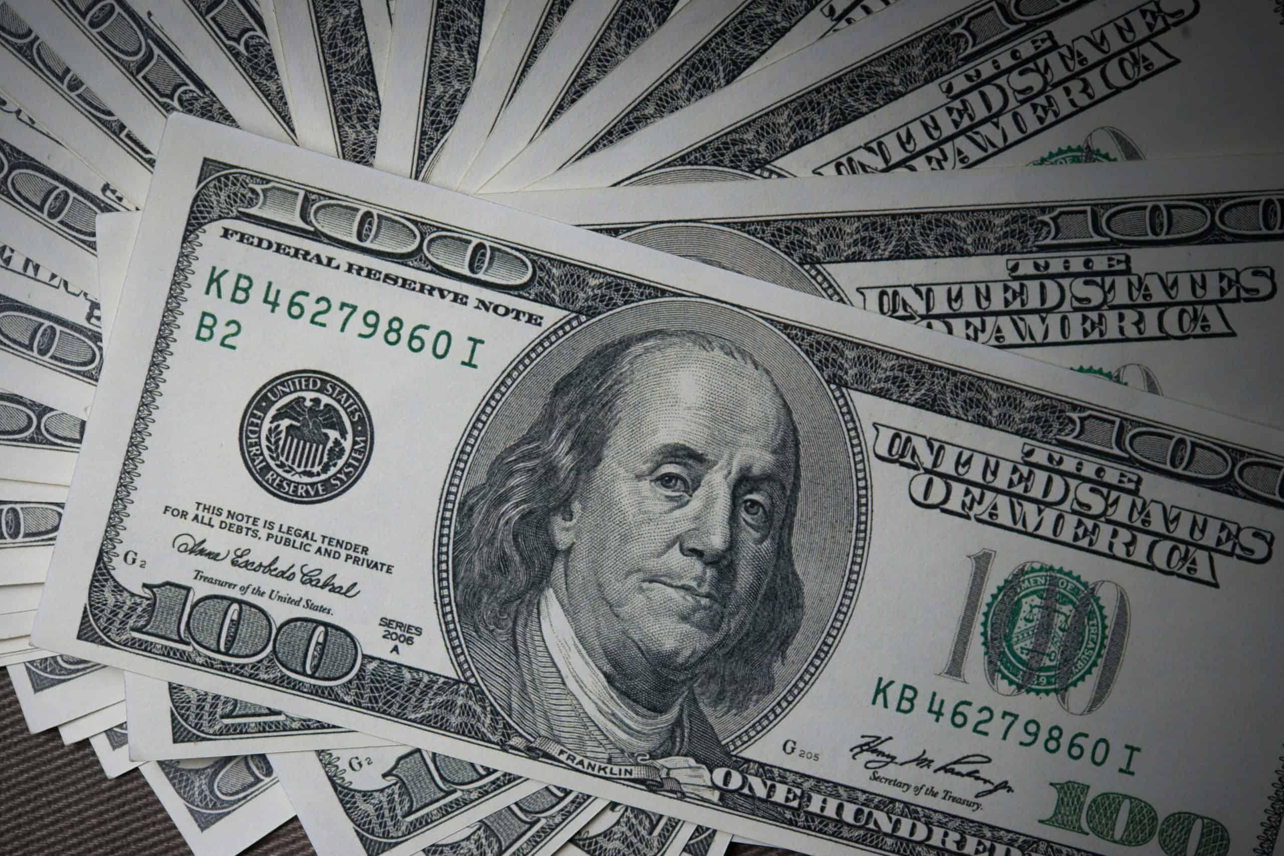 $100 Bills