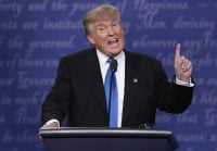 Hillary Clinton And Donald Trump Face Off In First Presidential Debate At Hofstra University