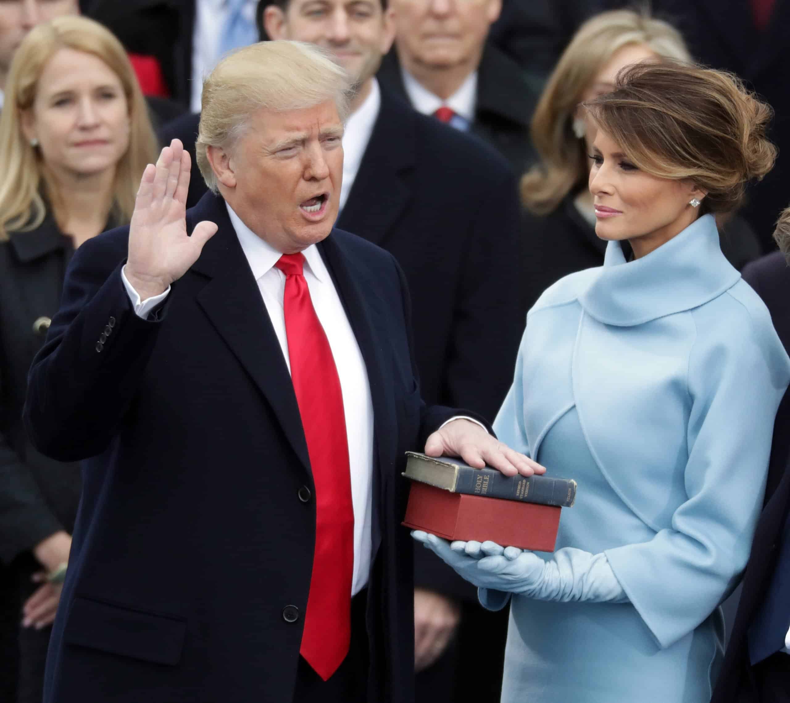 Donald Trump Is Sworn In As 45th President Of The United States