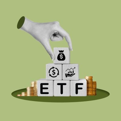 etf, investing in etf, investments, hand placing dice, good investment, index fund, stock group, investment idea, stocks, stock group, collage art, photo collage